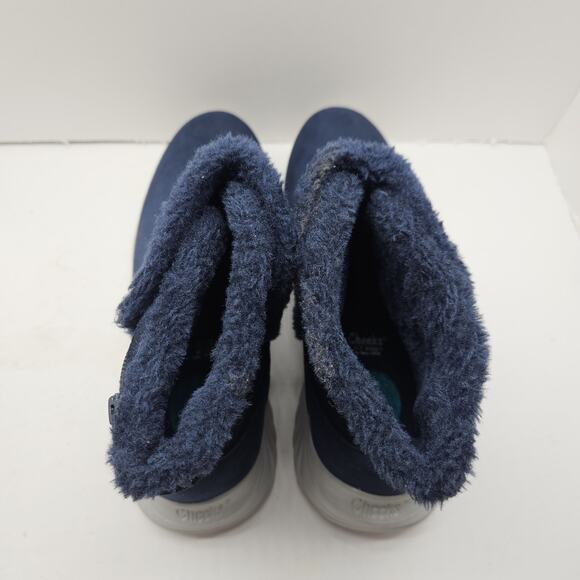 Tony Little Cheeks® Fit Body Vegan Boots with Energy Pads Blue Size 8.5 718724 - Picture 5 of 7